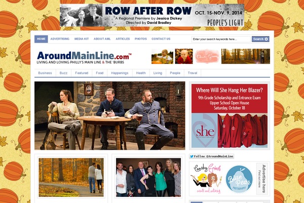 Gazette theme site design template sample