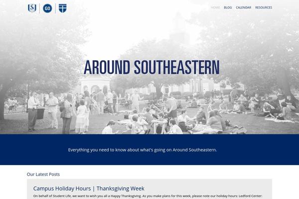 Grassroots theme site design template sample