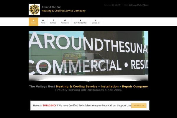 Metropolis theme site design template sample
