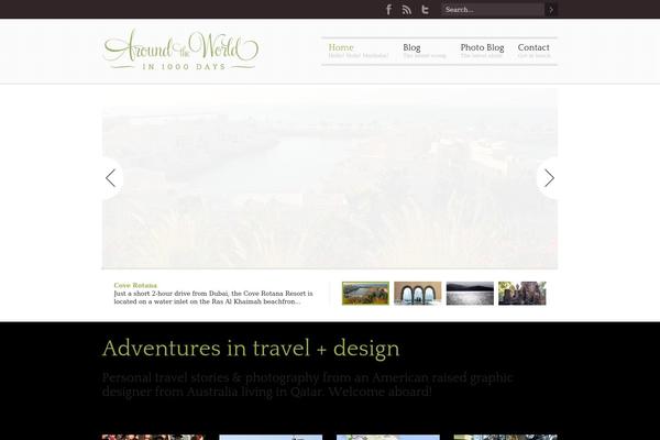 Duotive Three theme site design template sample