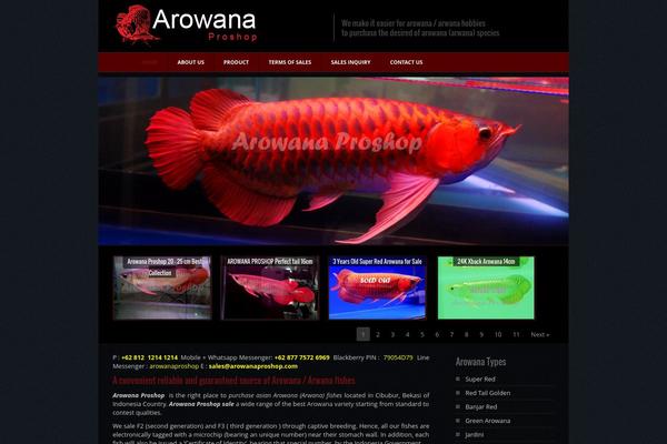 arowanaproshop.com site used Arwana