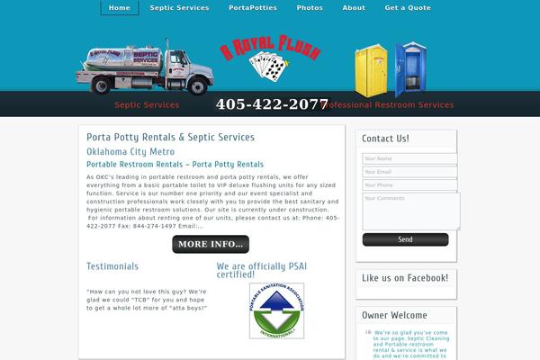 Fusion theme site design template sample
