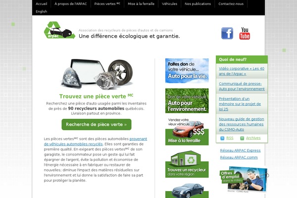 arpac.org site used Arpac2012