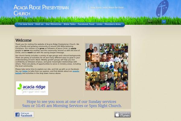 Arclite theme site design template sample