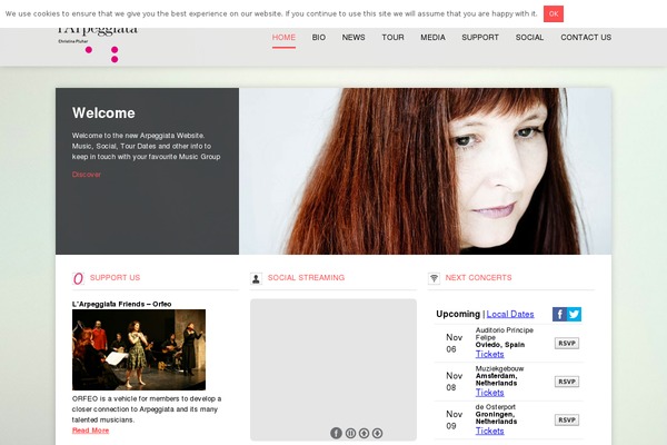 Site using Contact Coldform plugin