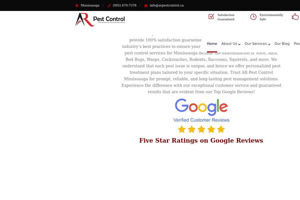 Bauer theme site design template sample