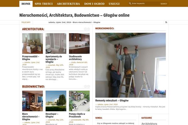 3 theme site design template sample