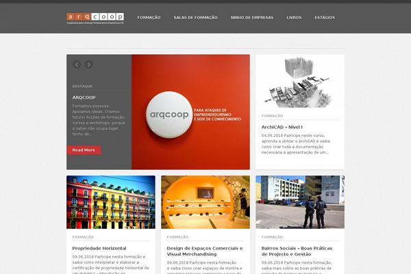 Construct theme site design template sample