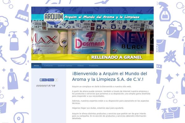 Andrina Lite theme site design template sample