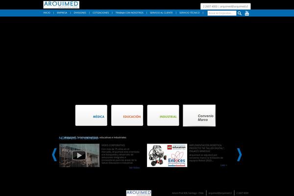 arquimed.cl site used Corporativo