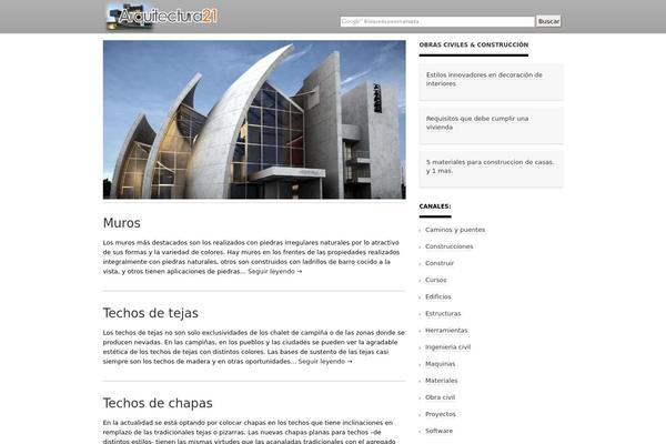 A theme site design template sample