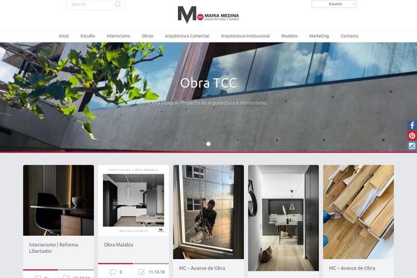 PinThis theme site design template sample