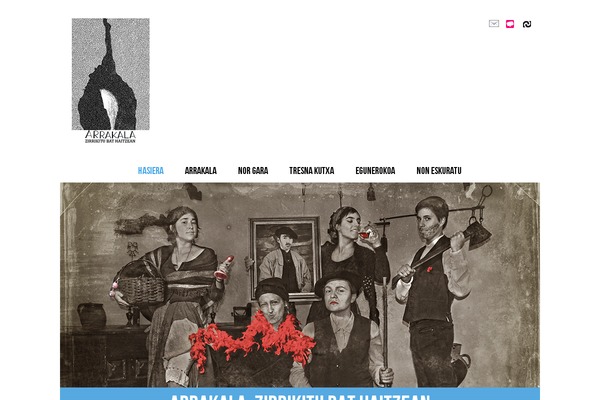 In-motion theme site design template sample