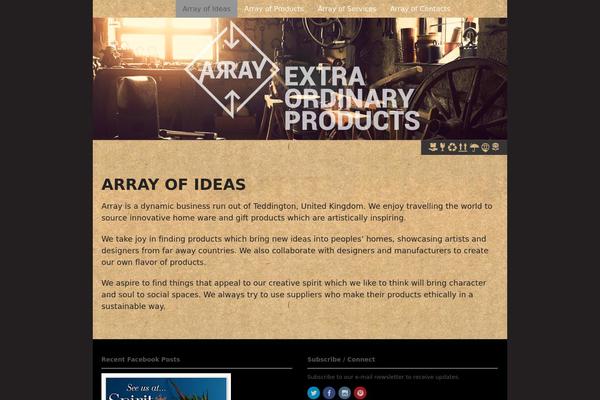 Canvas theme site design template sample