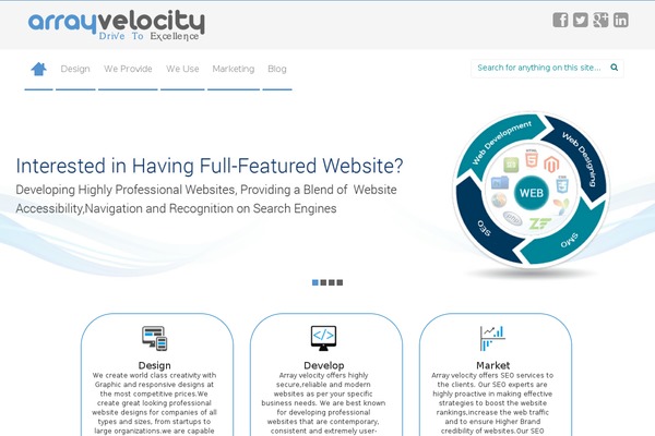 Inkness theme site design template sample