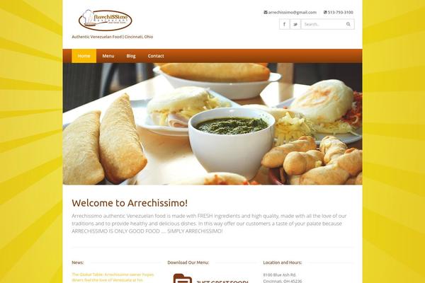 Backbone theme site design template sample