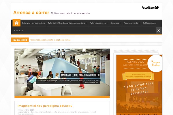 arrencaacorrer.org site used Sahifa