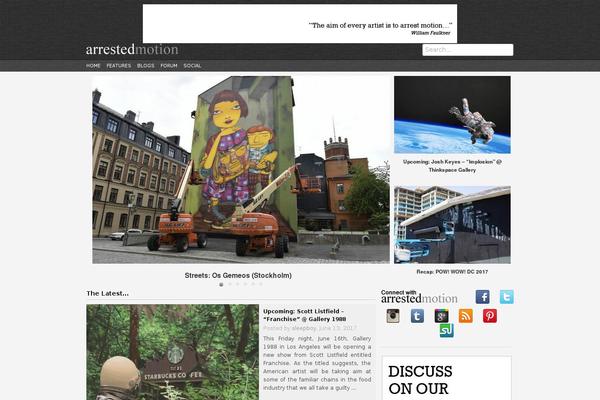 arrestedmotion.com site used Arrestedmotion