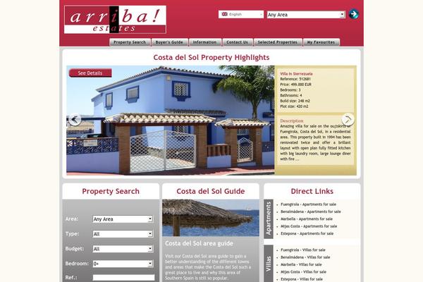 arribaestates.com site used Arribalestates