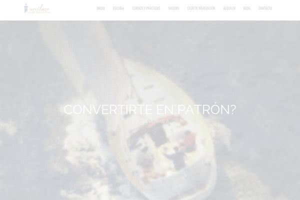 North theme site design template sample