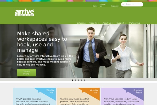 Site using Captain Slider plugin