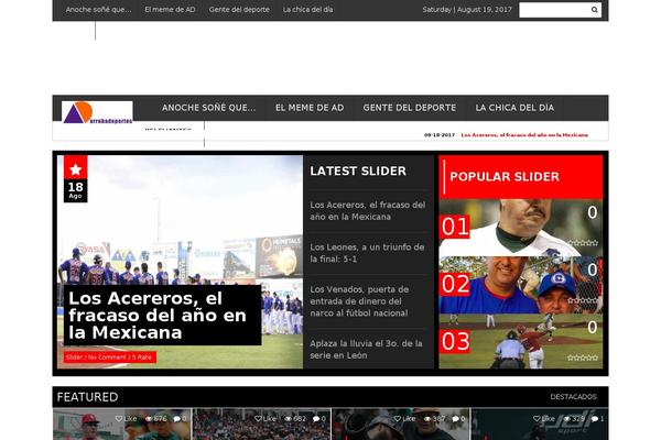 arrobadeportes.com site used Extramagz