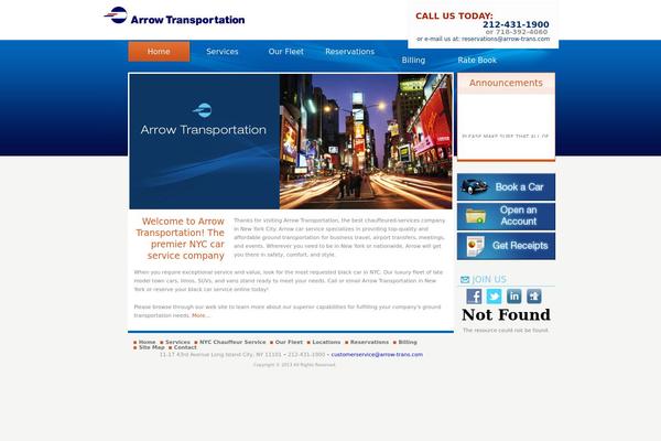 arrow-trans.com site used Arrow-trans