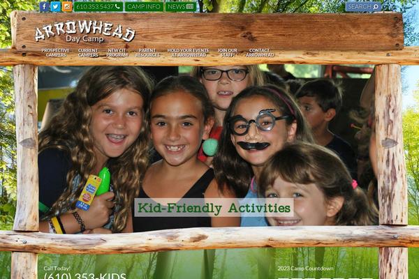arrowheaddaycamp.com site used Arrowhead