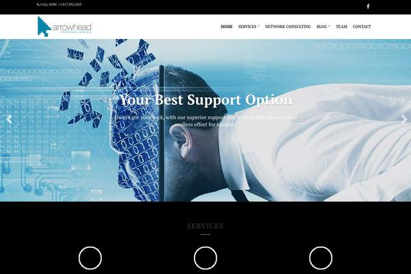 arrowheadtechnologies.com site used Wp_business3ree5-v1.1