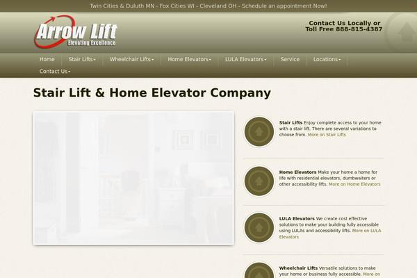 arrowlift.com site used Respondo