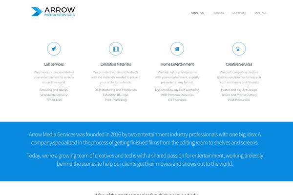 Klaus theme site design template sample