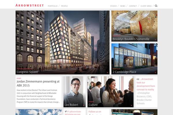 arrowstreet.com site used Arrowstreet