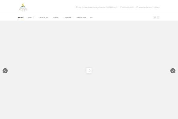 Armada theme site design template sample