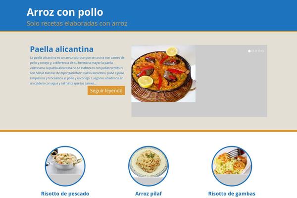 WP Doppio theme site design template sample