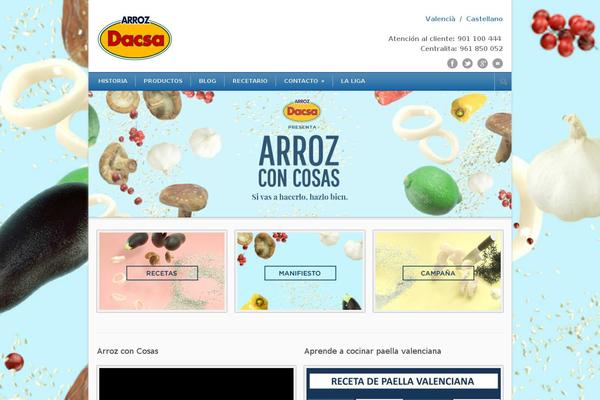 arrozdacsa.com site used Arrozdacsa