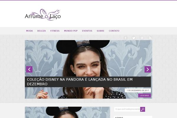 Hawthorn theme site design template sample