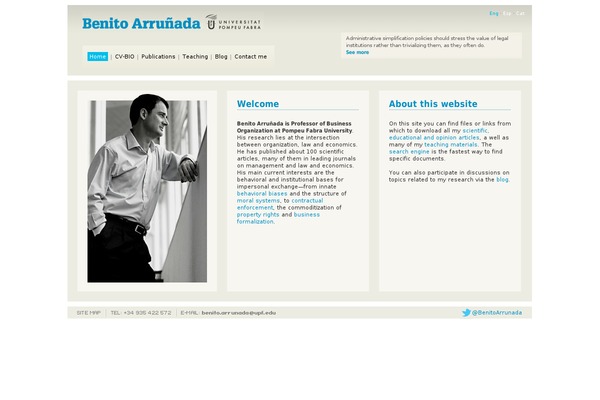 arrunada.org site used Arrunada