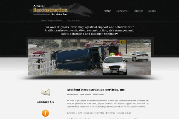 Ars theme site design template sample