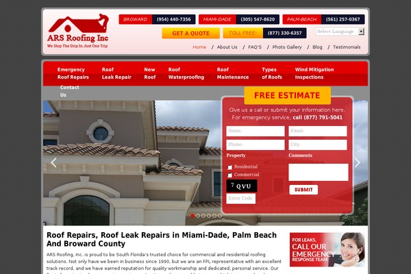 scars theme websites examples
