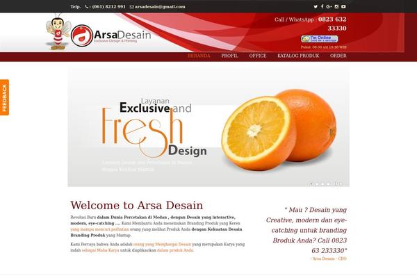 uDesign theme site design template sample