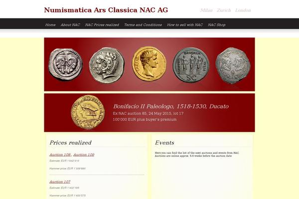 Grace theme site design template sample