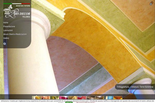 Photofly theme site design template sample