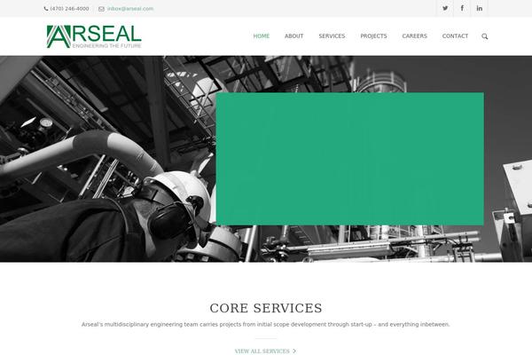 Durus theme site design template sample
