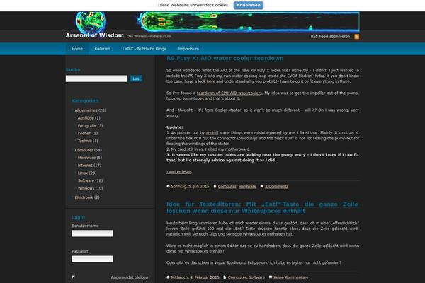 deCoder theme site design template sample