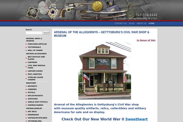 arsenalofthealleghenys.com site used Arsenal