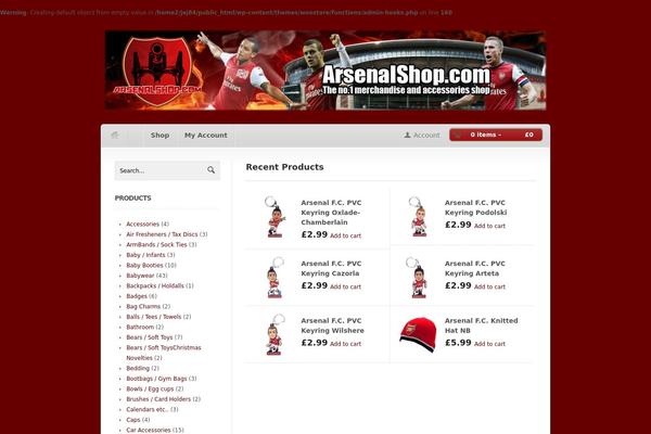 Woostore theme site design template sample