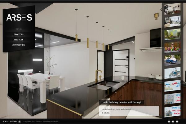 Slash theme site design template sample