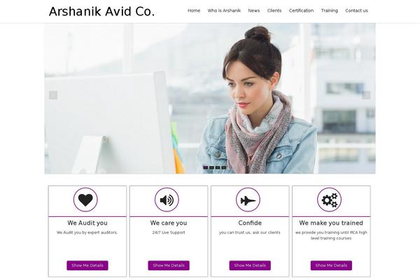 Launch theme site design template sample