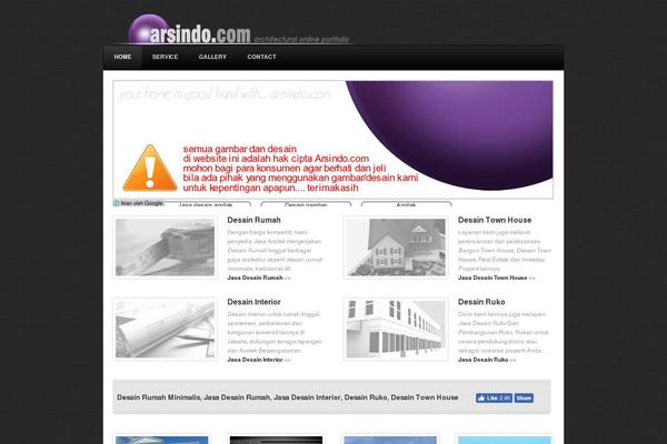 Inspired theme site design template sample