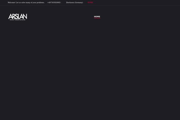 Trendy theme site design template sample